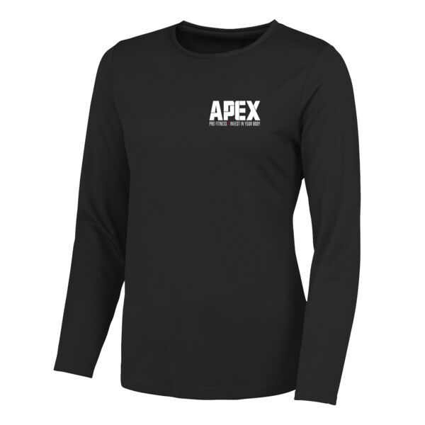 Apexprofitness - Cool Girlie Long Sleeve T-Shirt Thumbnail