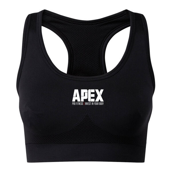 APEXPROFITNESS  - Women's Seamless '3D Fit Sculpt Solid Colour Bra Thumbnail